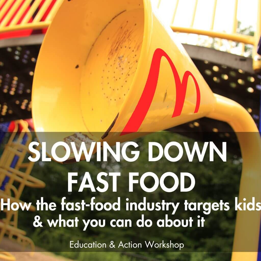 ShiftCon Slowing Down Fast Food Graphic