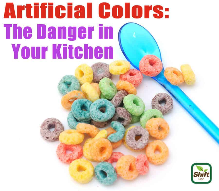 artificially colored cereal